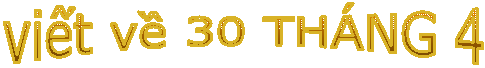 vít v̀ 30 THÁNG 4